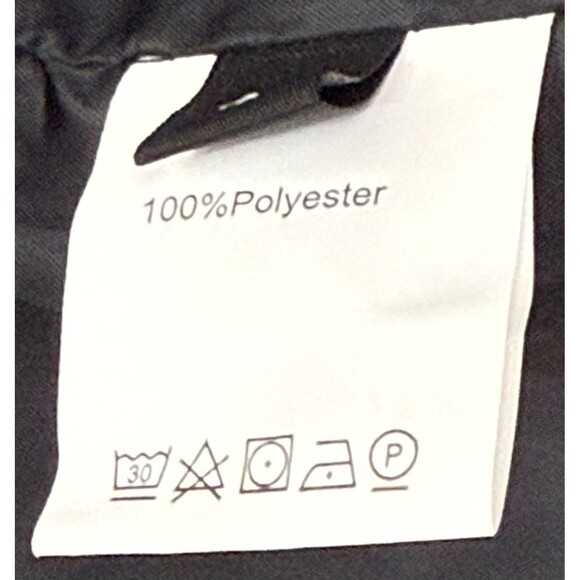 Freedom Studio Motor Racing Jacket Medium Black Vegan Leather Moto Streetwear - Picture 11 of 12